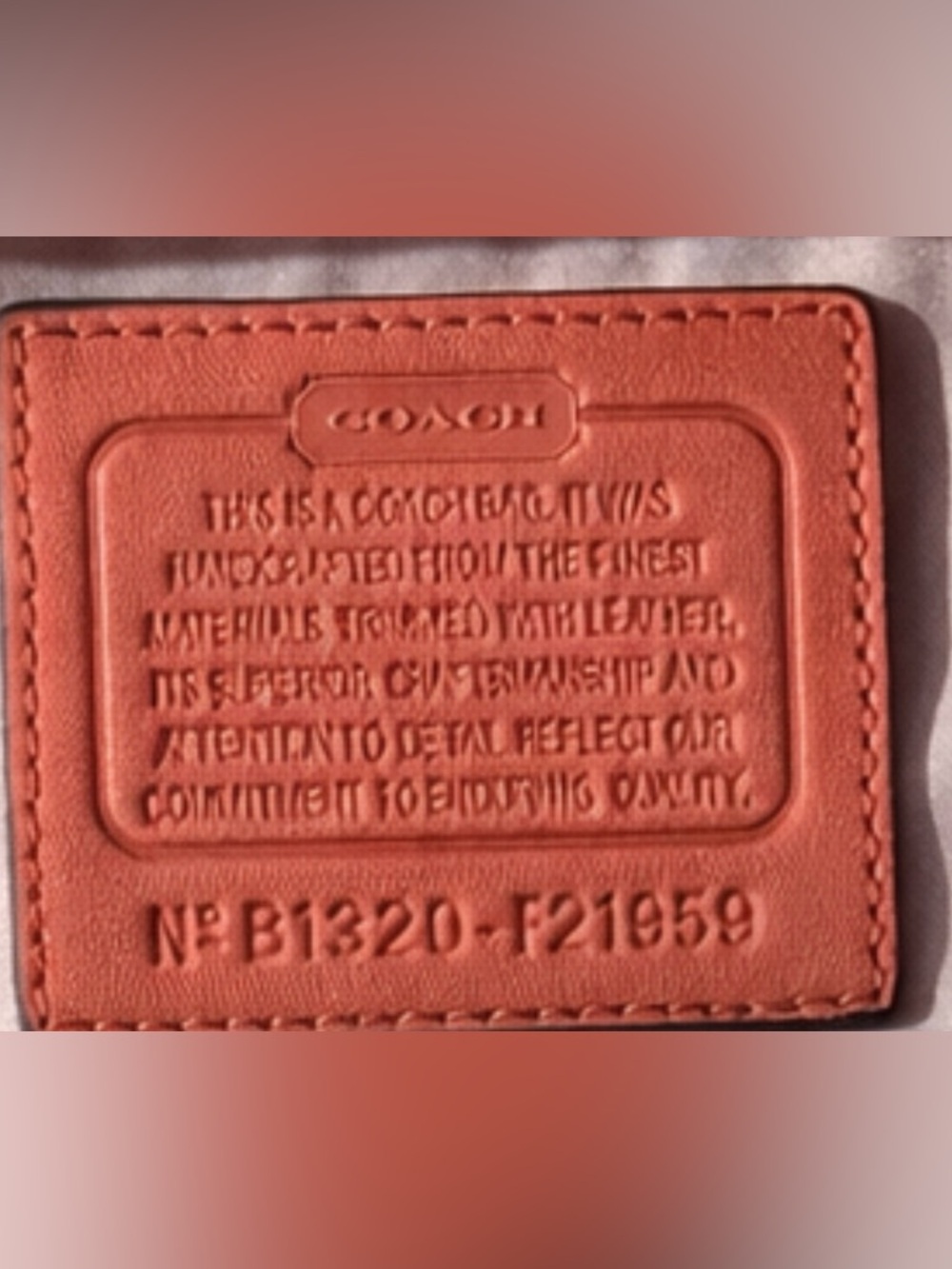 Coach Alexandra 2013 Studded Patent Straw Tote with Leather &Coach Charm .. - Picture 10 of 10